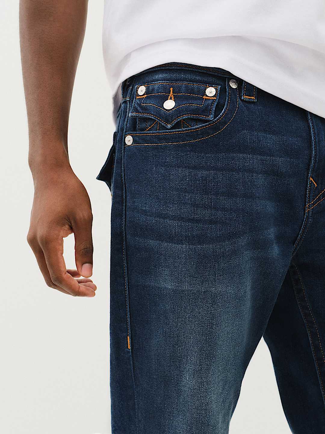 True Religon Geno Flap Slim Jean