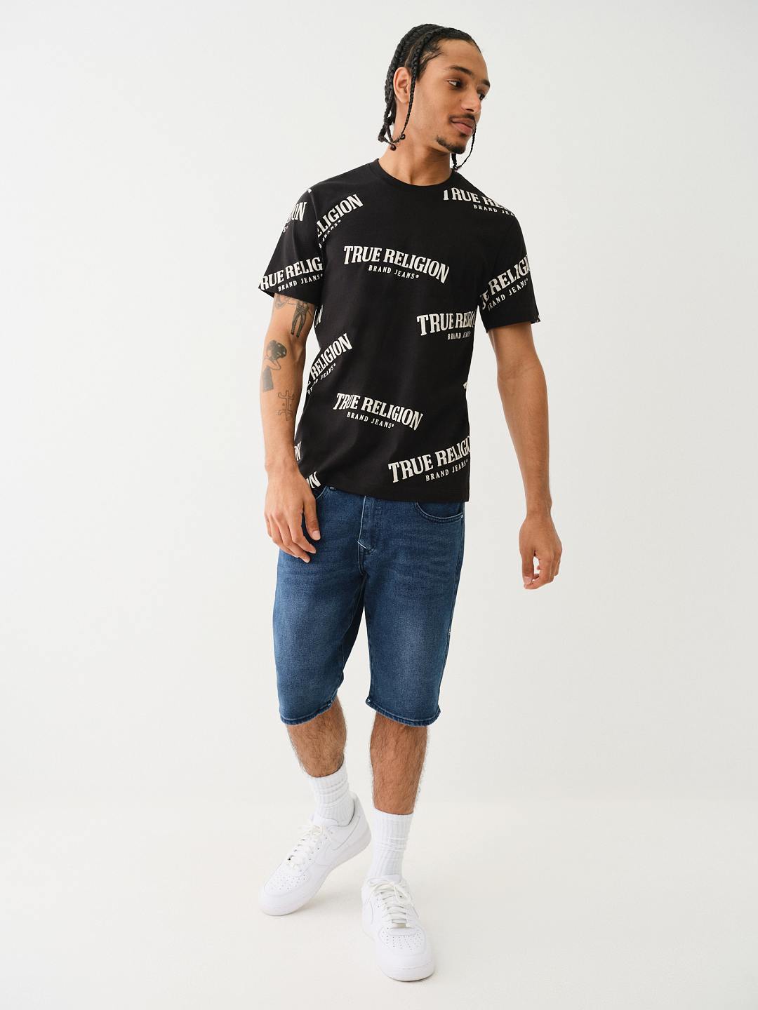 True Religion Logo Printed Tee