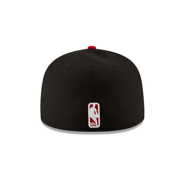 Bulls 2Tone Black & Red Fitted