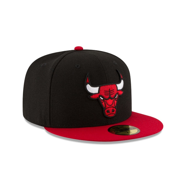 Bulls 2Tone Black & Red Fitted