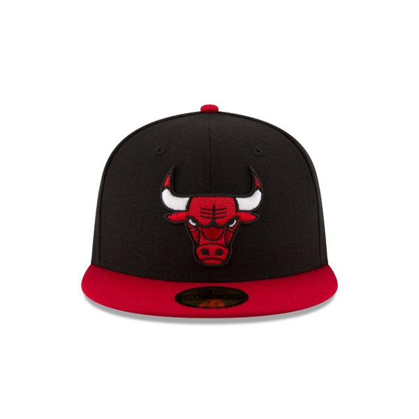 Bulls 2Tone Black & Red Fitted