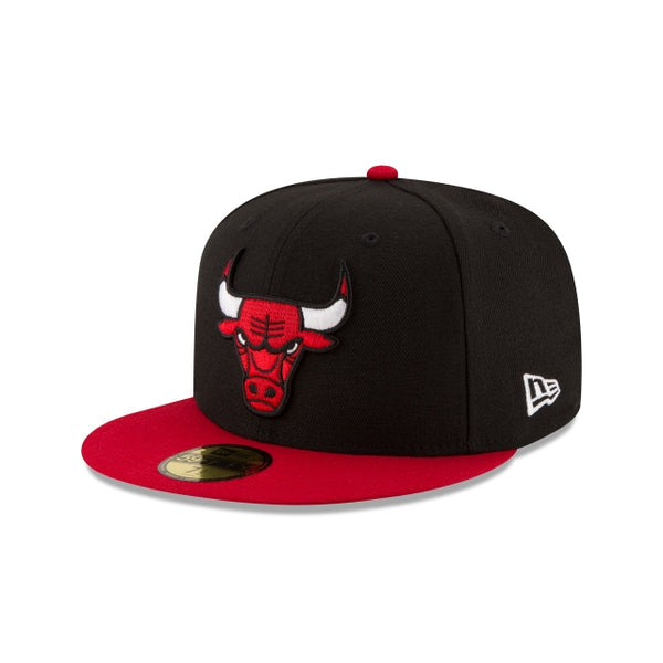 Bulls 2Tone Black & Red Fitted